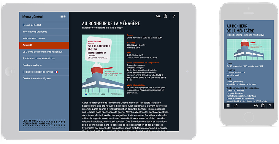 Tout pour plaire - charte graphique application mobile - cmn - 2014